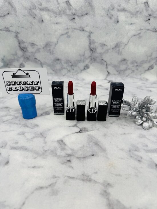 Dior Other - DIOR Beauty Gift Set-Couture Colour Lipstick 720 Satin,Long Wear-2pc-BOXED-NEW